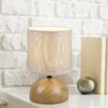 Trio R50351035 Luci Dřevěná stolní lampička | E14