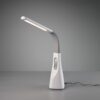 Trio R50381101 Vento LED stolní lampička | Variabilní | 5=500lmW | Bílá