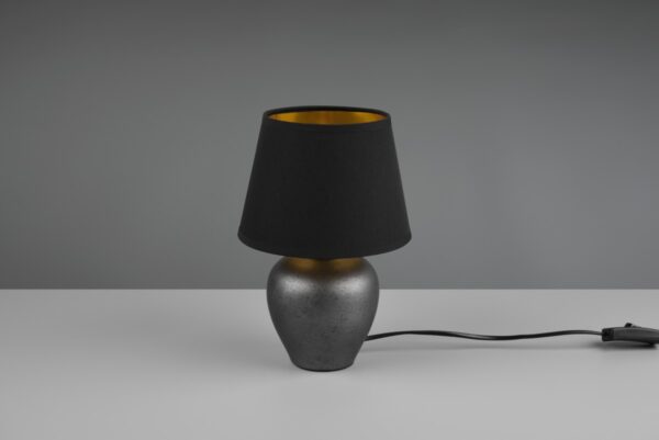 Trio R50601002 Abby Stolní lampička | E14 | Černá