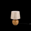 Trio R50621035 Luxor Dřevěná stolní lampička | E14