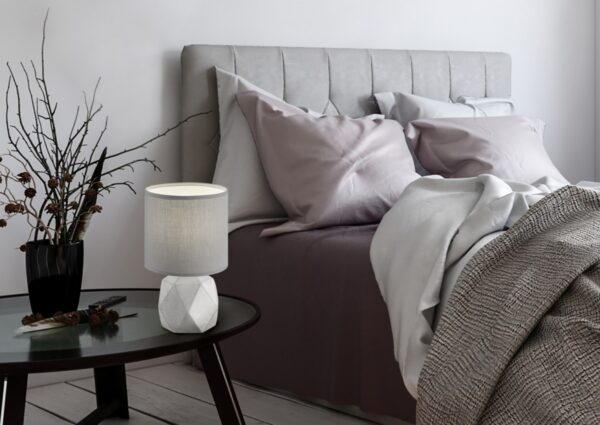 Trio R50831087 Pike Stolní lampička | E14 | Šedá