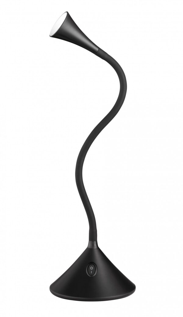 Trio R52391102 Viper LED nástěnní svítidlo | Teplá bílá | 3W | Černá