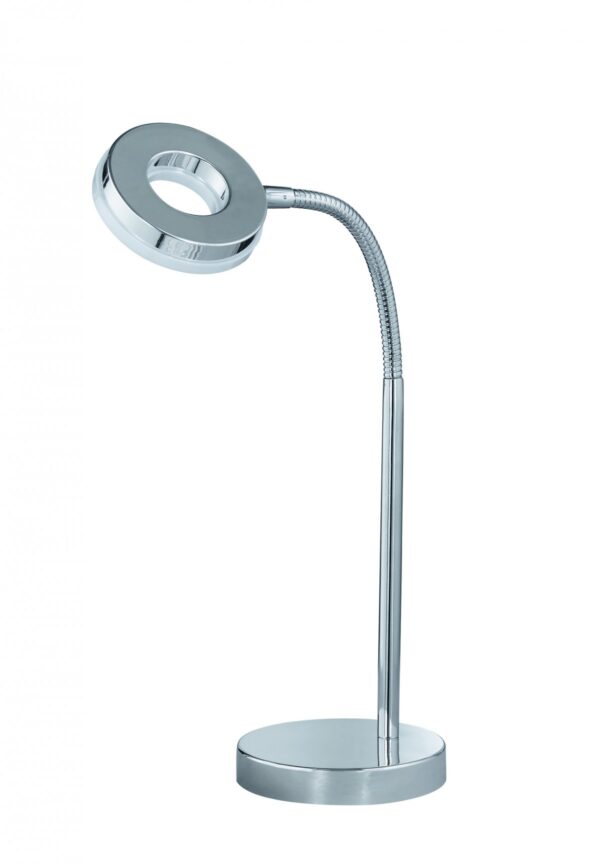 Trio R52411106 Rennes LED stolní lampička | Teplá bílá | 4W | Chrom | Kov