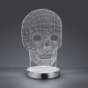 Trio R52461106 Skull LED stolní lampička | Variabilní | 7W | Chrom | Kov