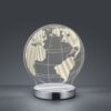 Trio R52481106 Globe LED stolní lampička | Variabilní | 7W | Chrom | Kov