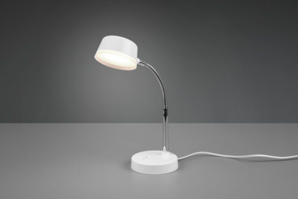 Trio R52501101 Kiko LED stolní lampička | Teplá bílá | 45W | Bílá | 2