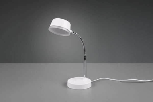 Trio R52501101 Kiko LED stolní lampička | Teplá bílá | 45W | Bílá | 3