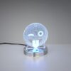 Trio R52641106 Smiley LED stolní lampička | RGB | Teplá bílá | 3W | Chrom | Kov