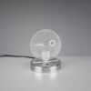 Trio R52641106 Smiley LED stolní lampička | RGB | Teplá bílá | 3W | Chrom | Kov