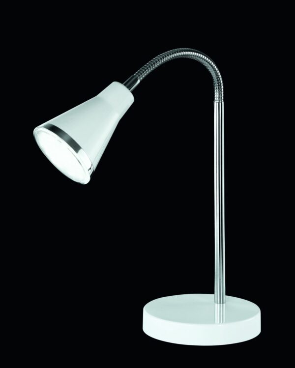 Trio R52711101 Arras LED Stolní lampička | Teplá bílá | 3W | Bílá