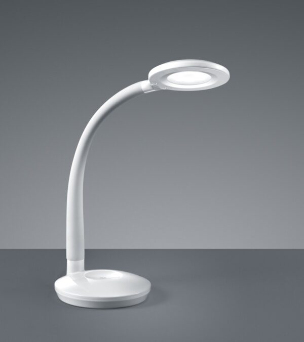 Trio R52721101 Cobra LED stolní lampička | Teplá bílá | 3W | Bílá