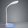 Trio R52781201 Krait LED stolní lampička | RGB | Teplá bílá | 3=300lmW | Bílá