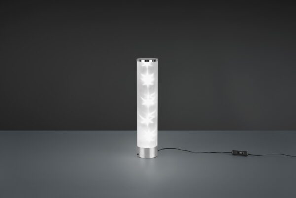 Trio R52811001 Rico LED Stmívatelná lampička | RGB | Teplá bílá | Chrom | Kov