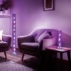 Trio R52811001 Rico LED Stmívatelná lampička | RGB | Teplá bílá | Chrom | Kov