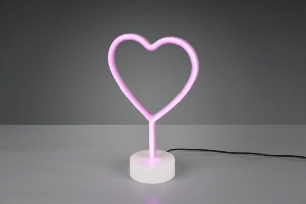 Trio R55210101 Heart LED Stolní lampička | 1W | Bílá