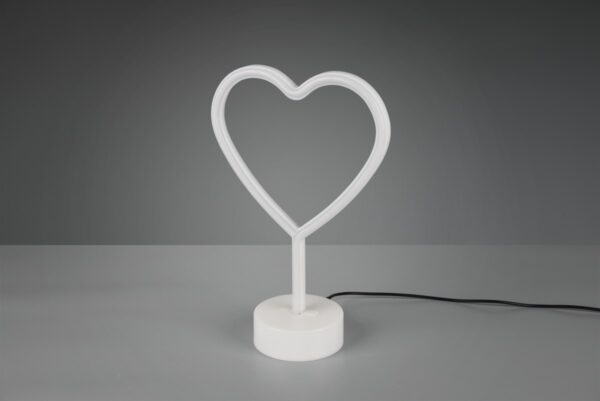 Trio R55210101 Heart LED Stolní lampička | 1W | Bílá