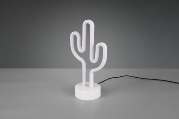 Trio R55220101 Cactus LED Stolní lampička | 1W | Bílá