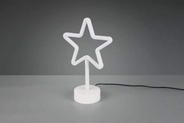 Trio R55230101 Star LED Stolní lampička | 1W | Bílá