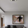 Trio R61095032 Trondheim Stropní svítidlo | E27 | Černá