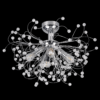 Trio R61314006 Gloria Přisazené stropní svítidlo | E14 | Chrom | Kov