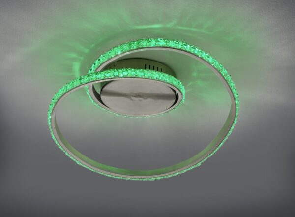 Trio R62021105 Rubin LED Přisazené stropní svítidlo | RGB | Teplá bílá | 18W