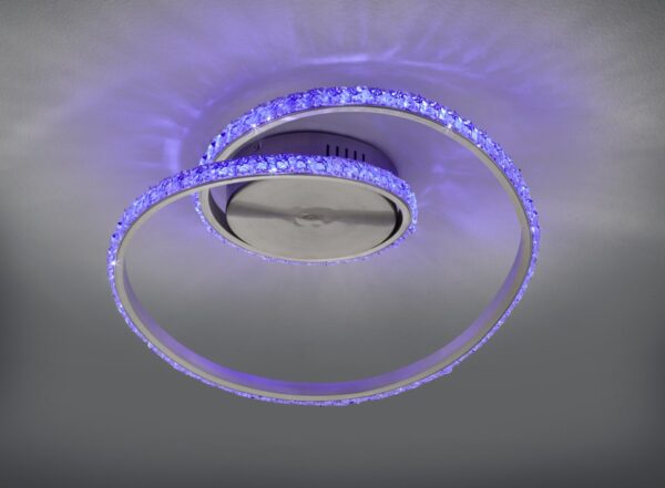 Trio R62021105 Rubin LED Přisazené stropní svítidlo | RGB | Teplá bílá | 18W