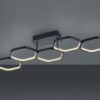 Trio R62055142 Vigo LED stropní svítidlo | Teplá bílá | 24=3000lmW | Černá