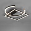 Trio R62162132 Pivot LED Přisazené stropní svítidlo | Teplá bílá | Černá | 23,5W