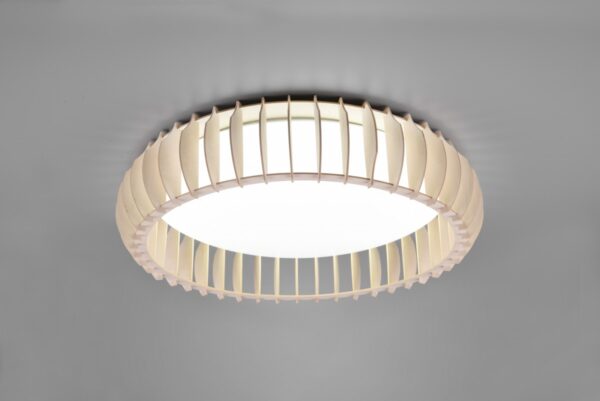 Trio R62171930 Monte LED Stropní svítidlo s ovladačem | Teplá bílá | Bílá | 38W