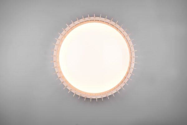 Trio R62171930 Monte LED Stropní svítidlo s ovladačem | Teplá bílá | Bílá | 38W