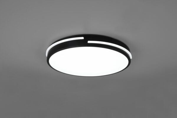 Trio R62241132 Tacoma LED Stropní svítidlo s ovladačem | Teplá bílá | Černá | 24W