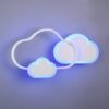 Trio R62263131 Cloudy LED Nástěnní svítidlo s ovladačem | RGB | Teplá bílá | Bílá | 29W