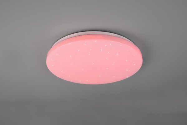 Trio R62381100 Kira LED stropní svítidlo | RGB | Teplá bílá | Bílá | 18W