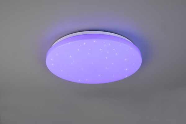Trio R62381100 Kira LED stropní svítidlo | RGB | Teplá bílá | Bílá | 18W