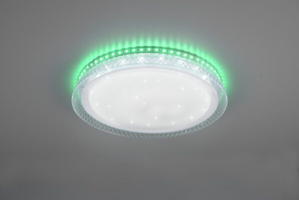 Trio R62391100 Thea LED stropní svítidlo | RGB | Variabilní | 18W | Bílá