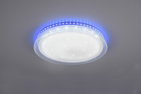 Trio R62391100 Thea LED stropní svítidlo | RGB | Variabilní | 18W | Bílá