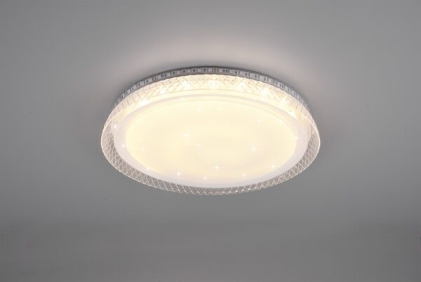Trio R62391100 Thea LED stropní svítidlo | RGB | Variabilní | 18W | Bílá