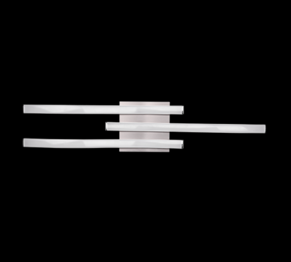 Trio R62473407 Route LED Přisazené stropní svítidlo | Přírodní bílá | 5W | Kov | Nikl