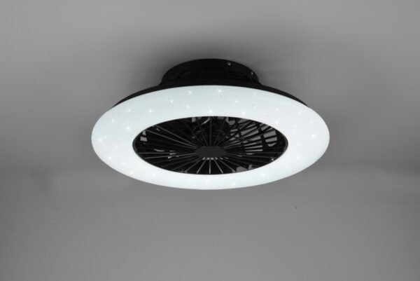 Trio R62522132 Stralsund LED stropní svítidlo | Teplá bílá | Černá | 30W