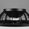 Trio R62522132 Stralsund LED stropní svítidlo | Teplá bílá | Černá | 30W