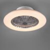 Trio R62522187 LED svítidlo s ventilátorem Stralsund 1x30W | 3000lm | 3000-6500K - nastavitelné, s dálkovým ovladačem