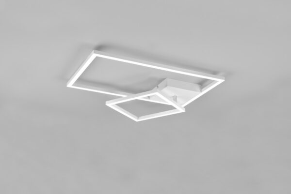 Trio R62642131 Padella LED Přisazené stropní svítidlo | Přírodní bílá | Bílá | 25W