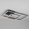 Trio R62642132 Padella LED Přisazené stropní svítidlo | Teplá bílá | Černá | 25W