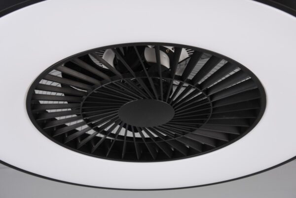 Trio R62672132 Halmstad LED stropní svítidlo | Teplá bílá | Černá | 40W