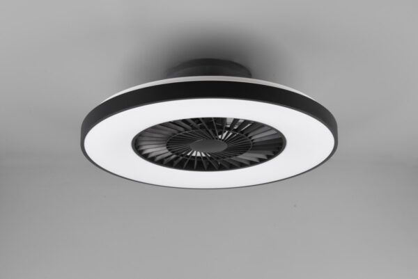 Trio R62672132 Halmstad LED stropní svítidlo | Teplá bílá | Černá | 40W