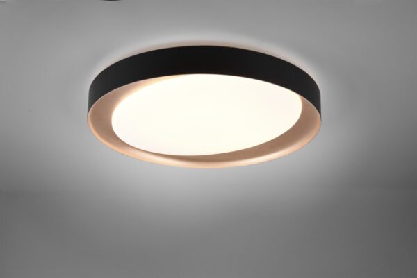 Trio R62712402 Zeta LED stropní svítidlo | Variabilní | 24W | Černá