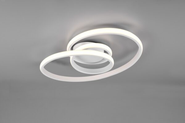 Trio R62751131 Sansa LED Přisazené stropní svítidlo | Přírodní bílá | Bílá | 18,5W
