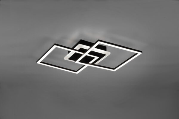 Trio R62793132 Venida LED stropní svítidlo | Teplá bílá | 25=2600lmW | Černá