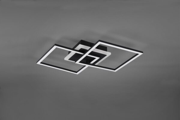 Trio R62793132 Venida LED stropní svítidlo | Teplá bílá | 25=2600lmW | Černá