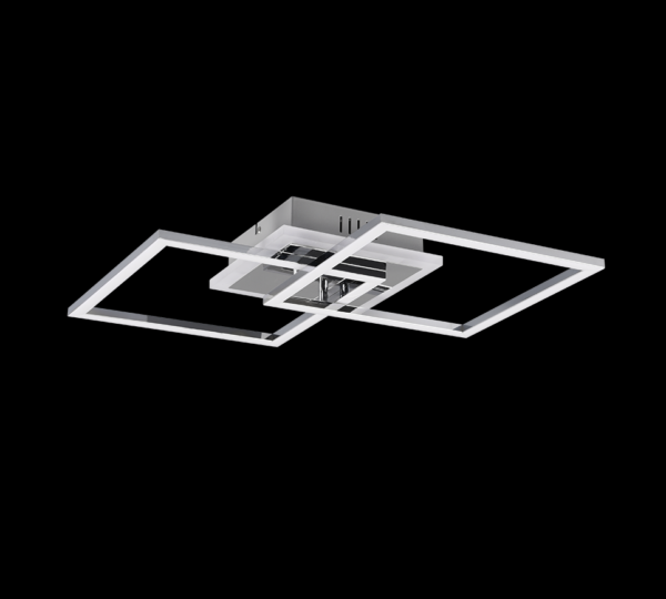Trio R62793406 Venida LED stropní svítidlo | Přírodní bílá | 25W | Chrom | Kov